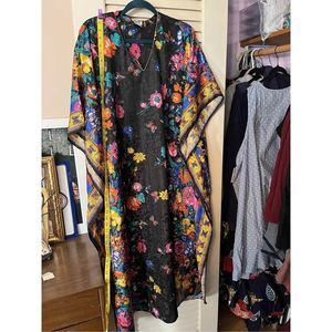 sante floral caftan